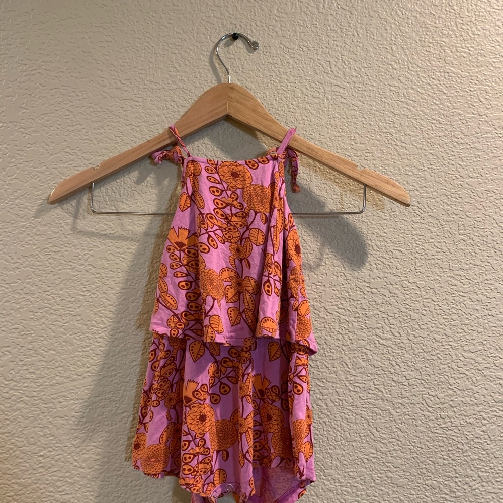 Pink and Orange Kids romper